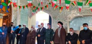 غبارروبی  امامزاده سید ابراهیم (ع) با حضور مسئولان استانی زنجان