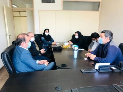 در جلسه دیدار اعضای هیات اجرایی خانه کارگر، با رئیس اتحادیه صادر کنندگان استان زنجان