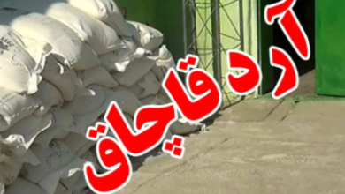 کشف بیش از 3 تن آرد یارانه‌ای قاچاق در زنجان